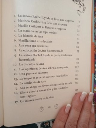 "La llegada'Ana de las tejas verdes=4.50+regalo