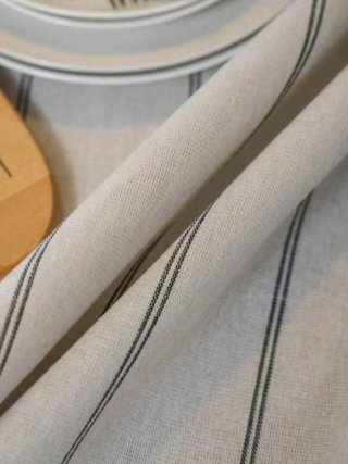 Mantel rectangular rayas