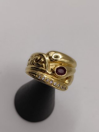 Anillo Oro 18k - 9,44gr