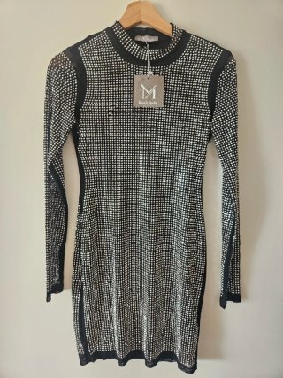 Vestido de noche con pedrería