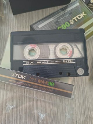 Lotto 35 musicassette TDK SA anni 90 + 10 nere + m