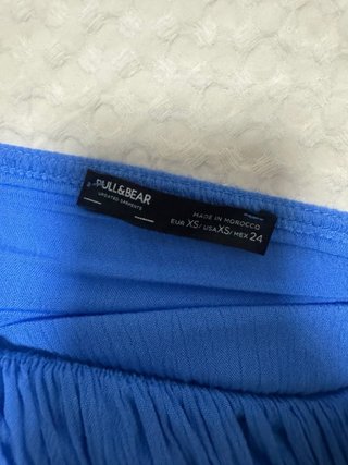 Vestido Azul Pull&Bear