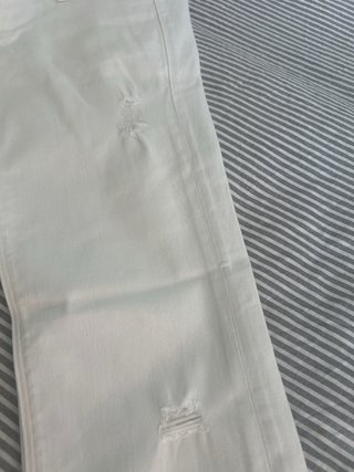Pantalón premamá blanco