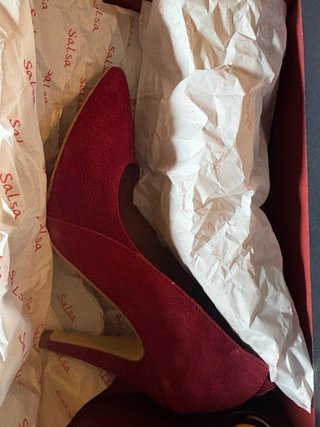 Zapatos de tacón Salsa Talla 37 Rojos