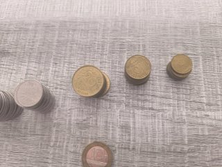 Monedas antiguas Francia años 70-80