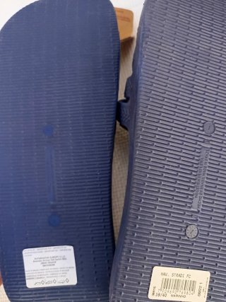 Chanclas Havaianas Azul Marino y Marrón