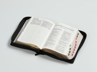 Biblia RV1960 - Letra Grande - hombre - cremallera