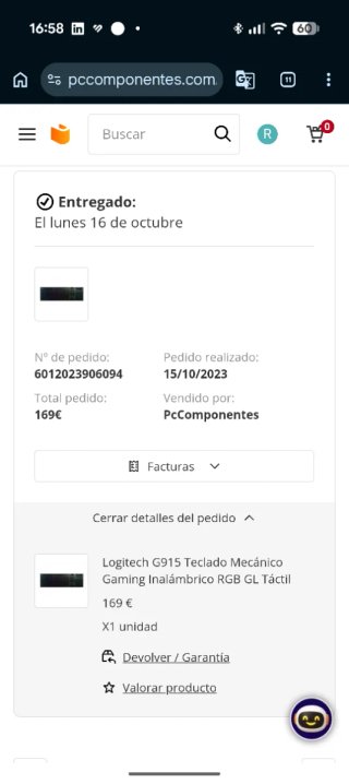 Logitech G915 TKL Lightspeed Teclado Mecánico