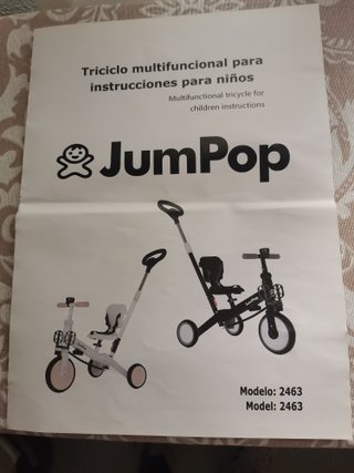 Triciclo evolutivo 5 en 1 blanco