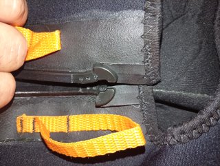 Traje de supervivencia Hansen cremallera a reparar
