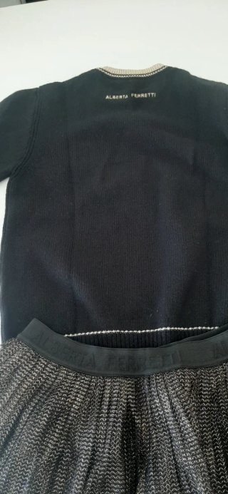 Completo Alberta Ferretti Maglione e Gonna tagl.14