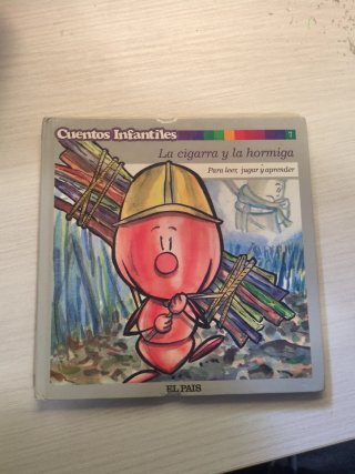 Cuentos infantiles, 7. La cigarra y la hormiga