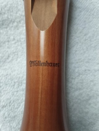 Flauta MOLLENHAUER Alemana Madera Noble