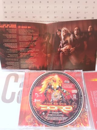 CD Doro Fear No Evil Heavy Metal
