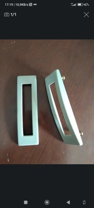 2 Tiradores Rectangulares