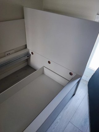 Estructura de cama de 90 cm