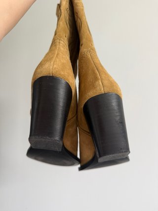 Botas cowboy Zara piel T.38