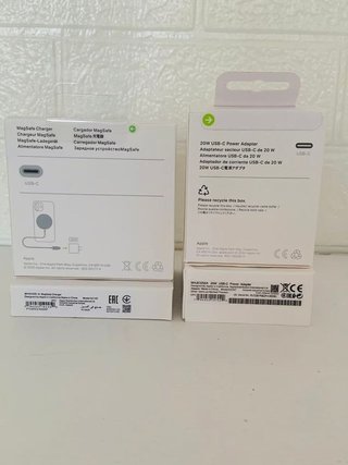 Cargador iPhone Adaptador 20w+MagSafe 15W Original
