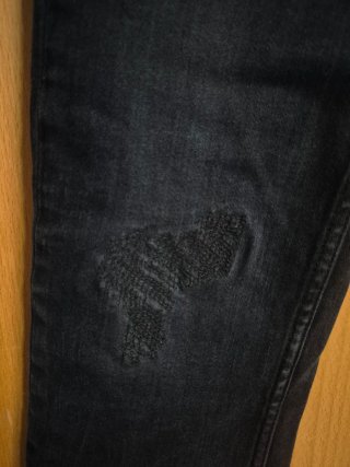 Vaqueros Zara Woman Negros