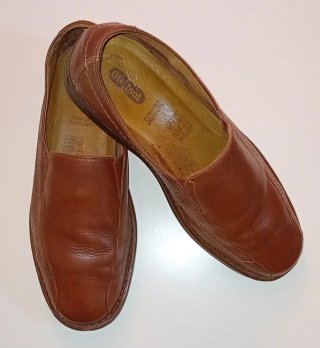 Mocasines de piel On Foot marrones