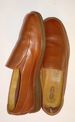 Mocasines de piel On Foot marrones