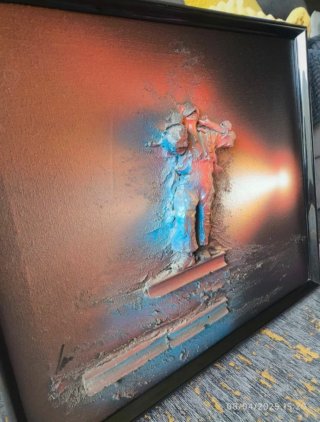 Quadro 3D Estilo Industrial