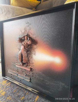 Quadro 3D Estilo Industrial