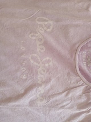 Camiseta Pepe Jeans Manga Corta Rosa