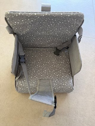 Saro Trona Portátil Gris Estrellas