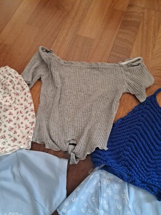 Lote 7 piezas Ropa Chica Talla Única