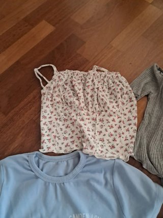 Lote 7 piezas Ropa Chica Talla Única