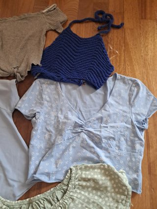 Lote 7 piezas Ropa Chica Talla Única
