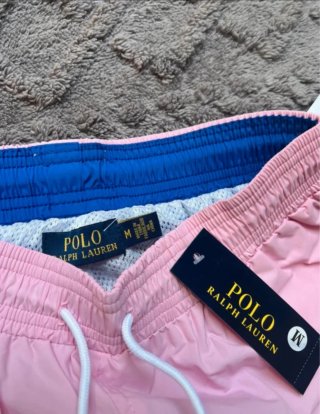 Costume da bagno Ralph Lauren rosa uomo taglia M