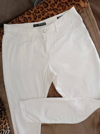 Pantaloni skinny bianchi ALCOTT donna