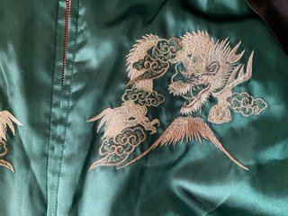 Cazadora Sukajan Hoshihime Bordada Dragones