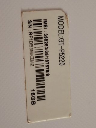Tablet Samsung Bianca