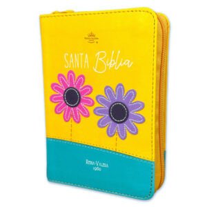 Biblia RVR1960 - Letra Grande - Floral - cierre