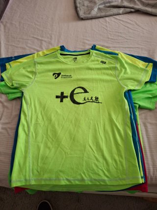 Lote Camisetas Running Talla M, usadas pero en bue