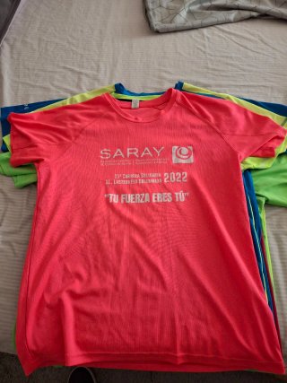 Lote Camisetas Running Talla M, usadas pero en bue