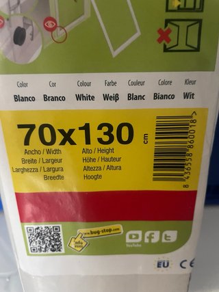 Mosquitera Bug Stop 70x130