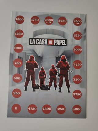 La Casa de Papel Juego de Roles Ocultos