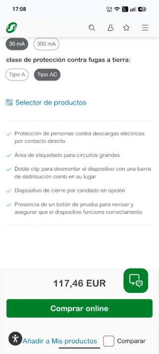 Diferencial Schneider 25A iID K
