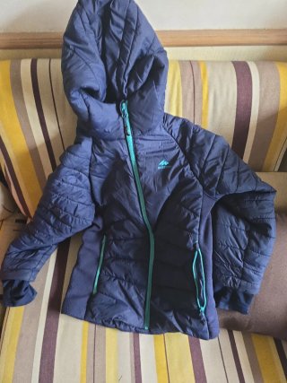 Chaqueta Quechua Talla 7-8 Azul Marino