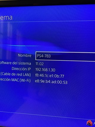 Consola PS4 Sony Negra 500GB Software 11.02