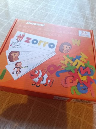 Juego educativo letras y números Joozmu