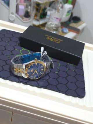 Reloj OPK Hombre Azul y Dorado