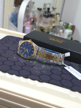 Reloj OPK Hombre Azul y Dorado