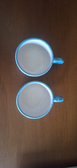 Tazze in ceramica artigianale italiana