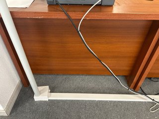 Mesa de escritorio madera y trituradora Fellowes