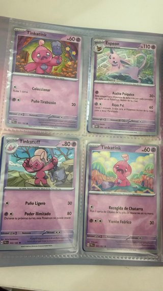 Álbum Pokémon + Cartas